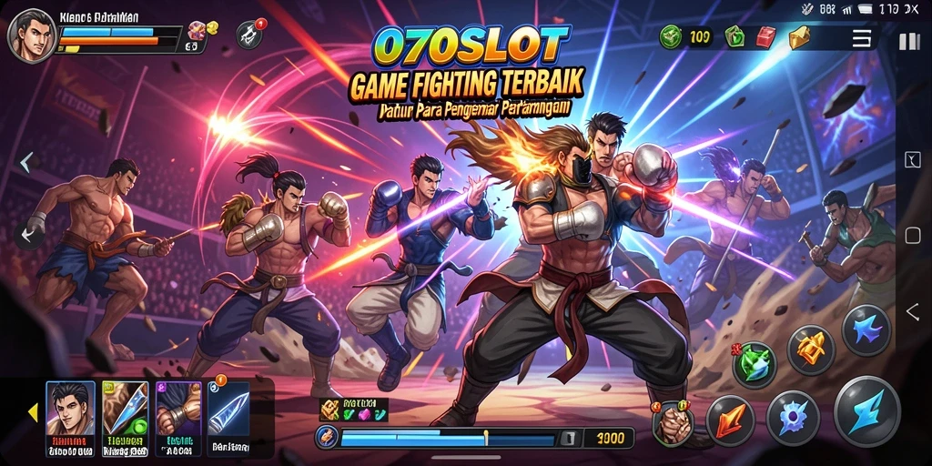 Gameplay seru dalam pertarungan yang intens di 070SLOT.