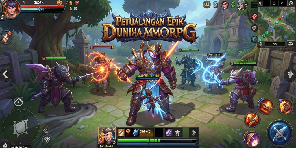 Tangkapan layar gameplay 369ZK menampilkan karakter beraksi di medan perang.