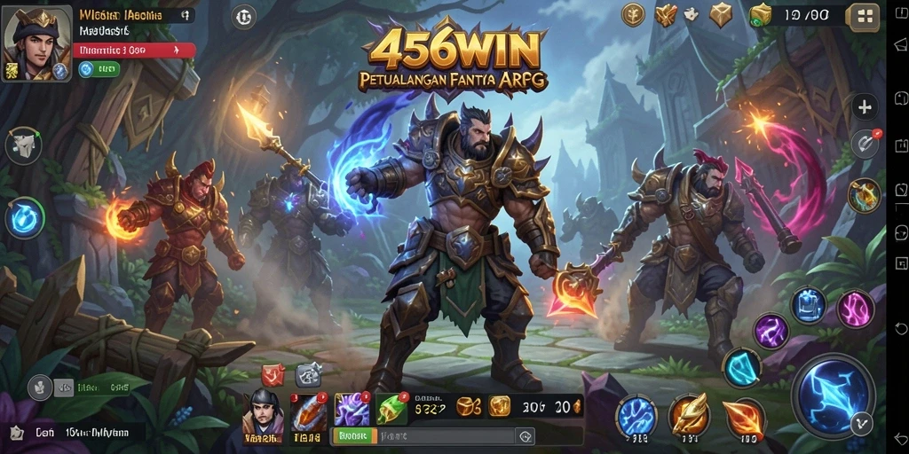 Tampilan menakjubkan dari pertempuran ARPG di 456WIN.