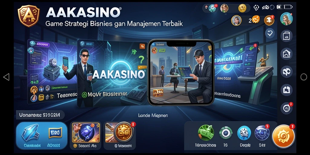Tampilan gameplay menarik dari AAKASINO yang menggambarkan pengalaman kasino.