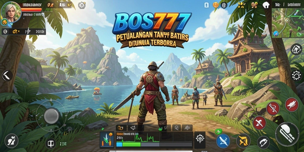 Tampilan gameplay yang menakjubkan di dunia terbuka BOS777.