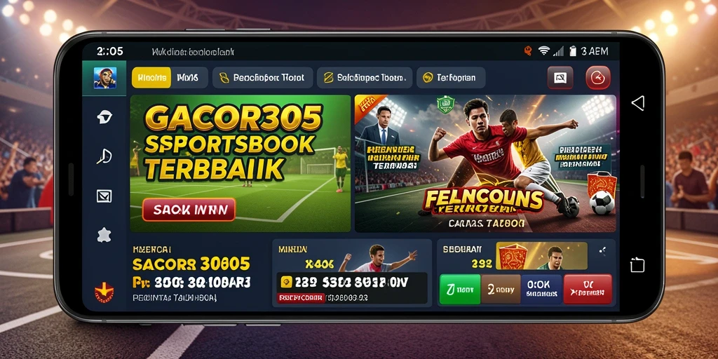 Screenshot gameplay GACOR305 menunjukkan tampilan antarmuka taruhan yang menarik.