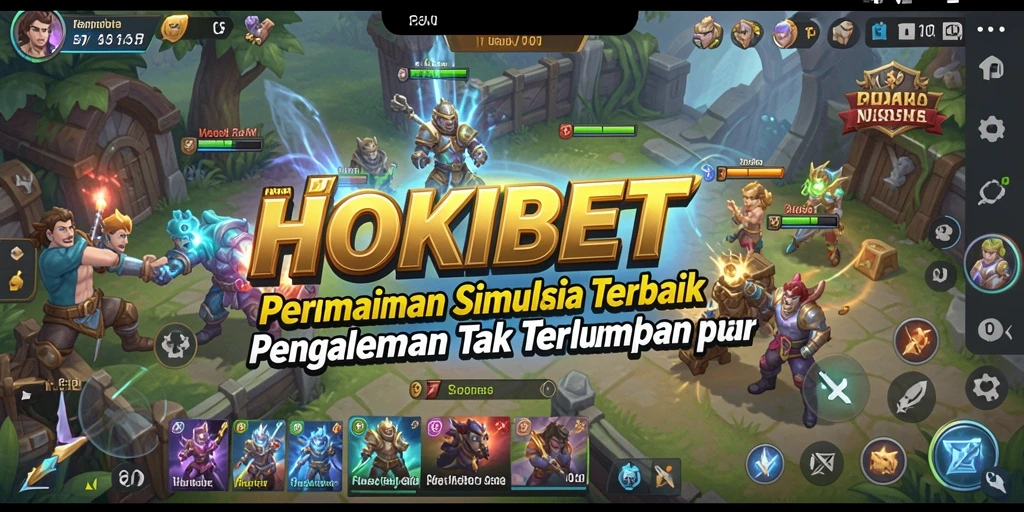 Tangkapan layar HOKIBET menampilkan gameplay simulasi yang mendebarkan.