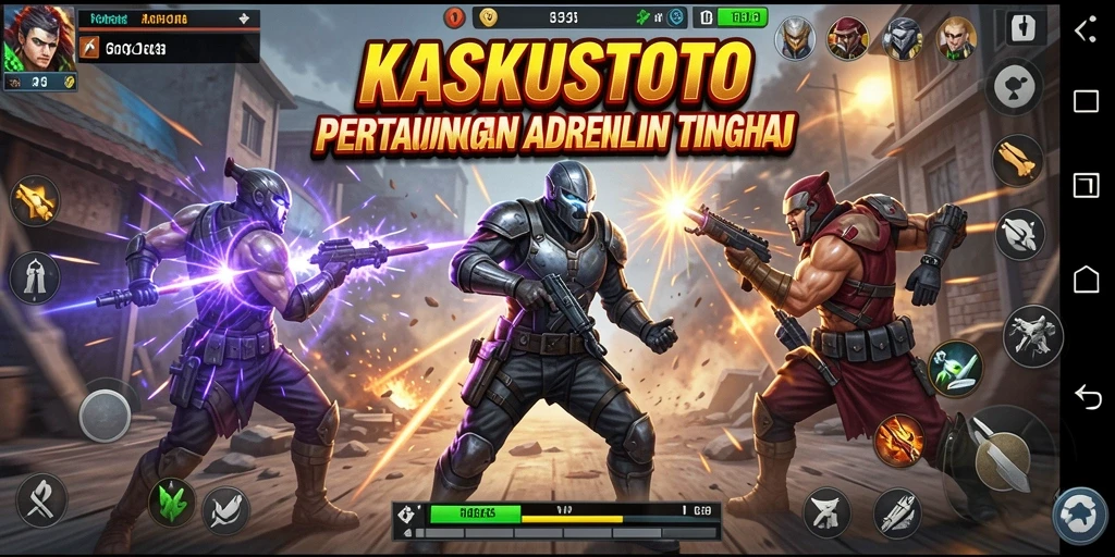 Tampilan gameplay KASKUSTOTO yang menegangkan dan seru.