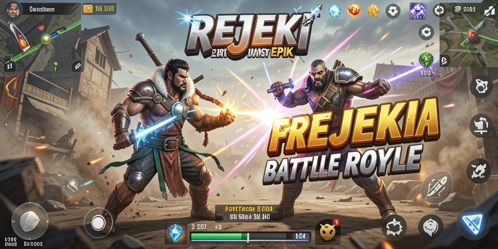 Gameplay Battle Royale yang menegangkan dengan visual yang mengesankan.