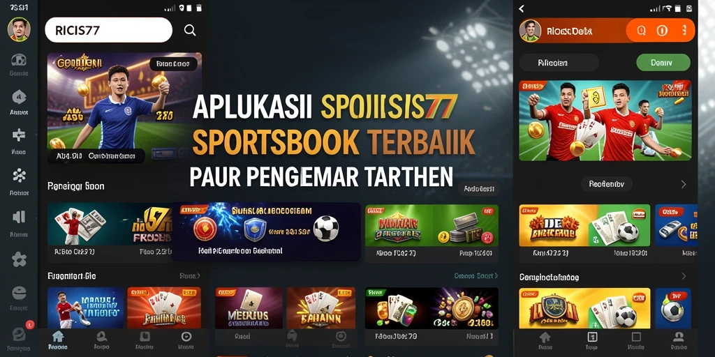 Tampilan gameplay RICIS77 yang menarik dan interaktif untuk taruhan olahraga.