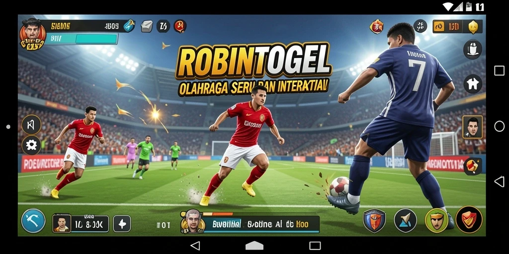 Tampilan gameplay ROBINTOGEL yang menarik dan kompetitif.