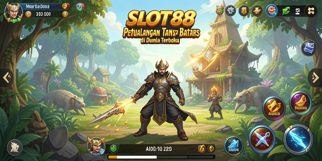 Gameplay menarik di dunia terbuka SLOT88 dengan berbagai karakter.