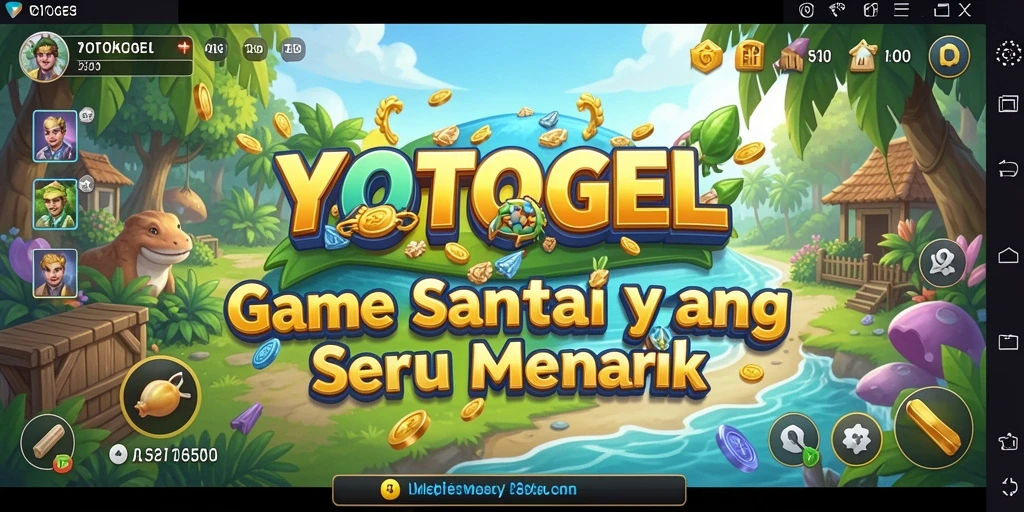 Tampilan screenshot YOTOGEL dengan gameplay yang menarik dan ceria.